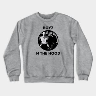 bouz n the hood ll dark blue Crewneck Sweatshirt